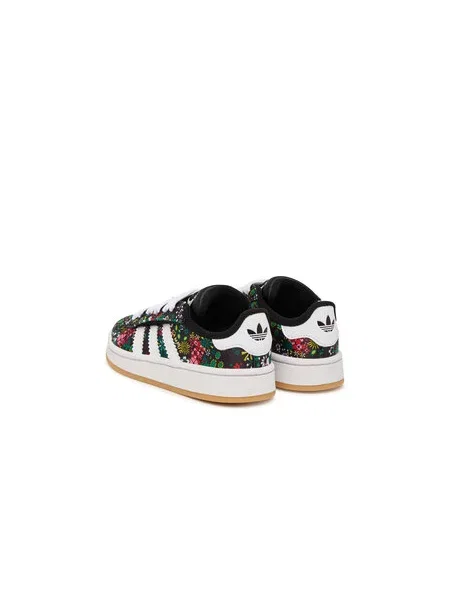 ADIDAS ORIGINALS Sportbačiai CAMPUS žalia / ryškiai raudona balta juoda