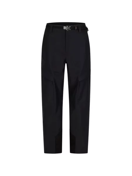Cu centură pantaloni de schi Prada negru