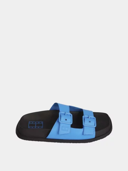 Tommy Hilfiger Шльопанці Перероблений блакитний