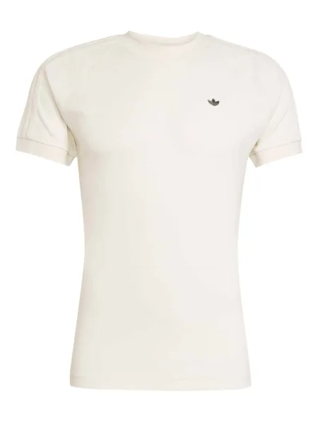 Top Adidas tricotate cu broderie negru