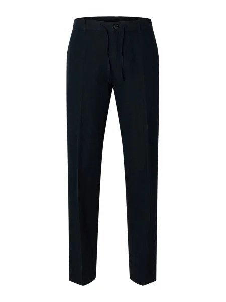 SELECTED HOMME Pantaloni cu dungă noapte albastru