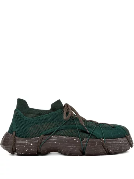 Sneakerși Camper tricotate verde