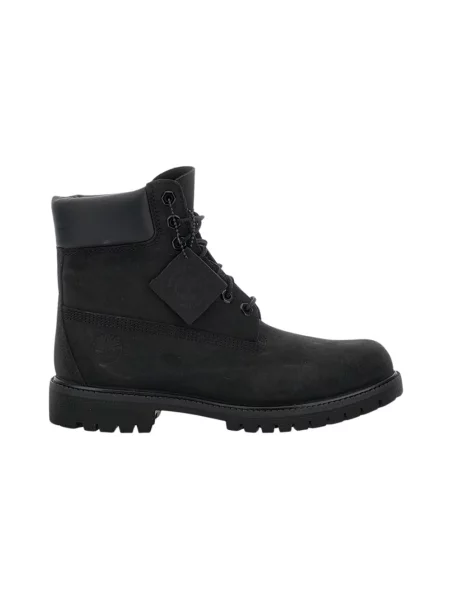 Botki Timberland sznurowane koronkowe wodoszczelne czarne