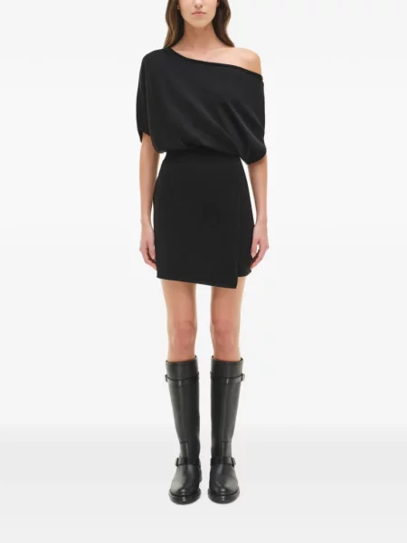 Rochie mini Simkhai tricotate negru
