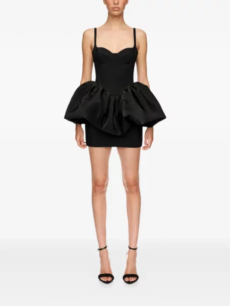 Mini rochie mini David Koma de costum mini negru