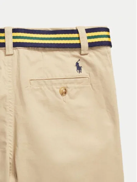 Polo Ralph Lauren Medžiaginiai šortai smėlio