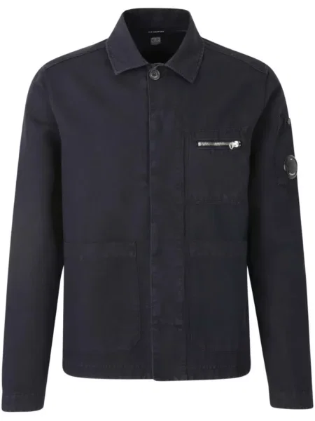 Geacă C.p. Company din țesătură twill albastru