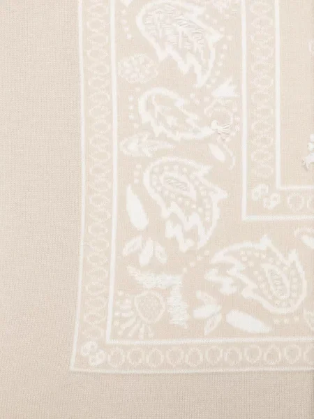 Πλεκτός κασκόλ Barrie με σχέδιο paisley