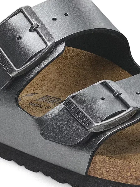 BIRKENSTOCK Arizona BF Narrow metálfekete flip-flopok. Méret: 36 EU fekete