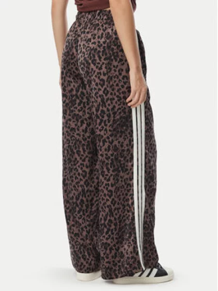 Adidas Spodnji del trenirke Adidas Spw Wide Leg Trousers rjava