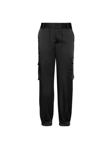 Spodnie cargo Philipp Plein czarne