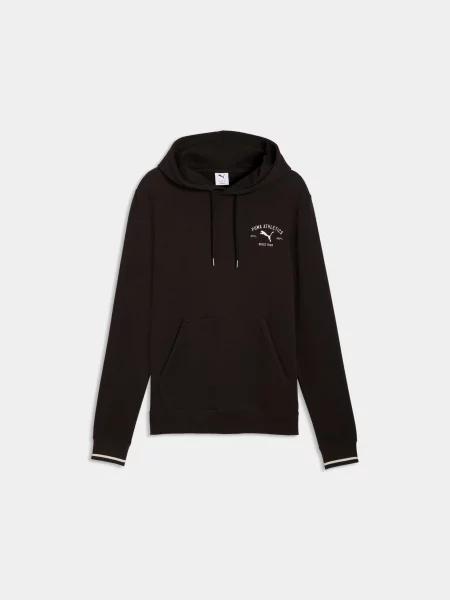 Графический худи Puma черное