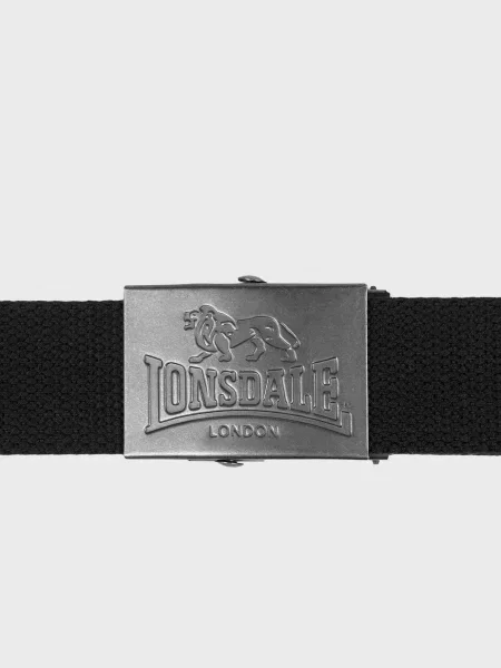 Ремень Lonsdale черный