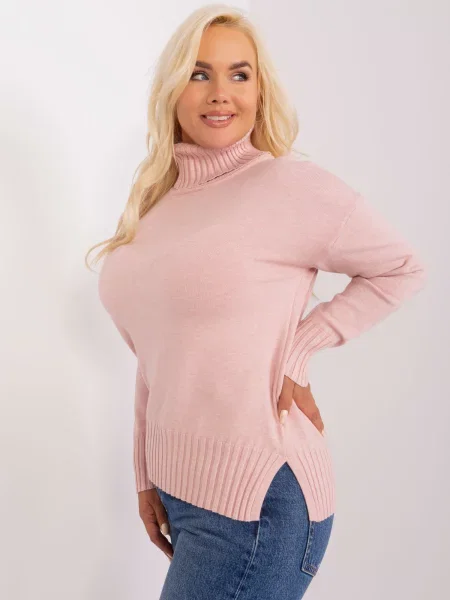 Sweter P-m różowy