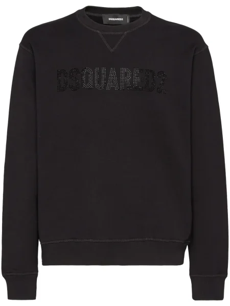 Hanorac Dsquared2 cu imagine negru