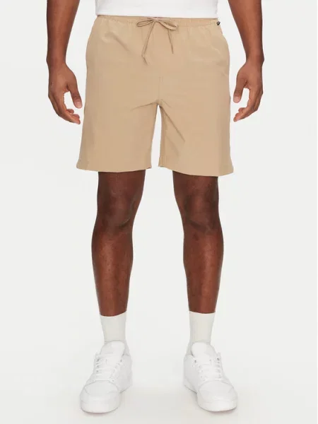 QUIKSILVER Plavecké šortky TAXER AM tmavě béžová