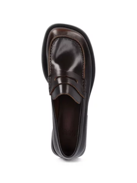 Pantofi loafer Camper din piele maro