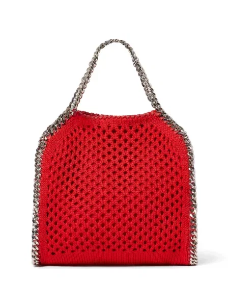 Geantă de mână Stella Mccartney tricotate roșu