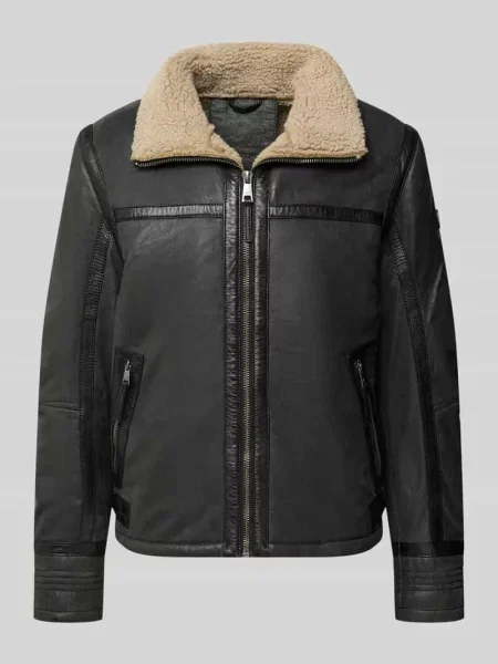 Kurtka w stylu biker z zapinanymi na błyskawiczny model MARTICON' Mauritius