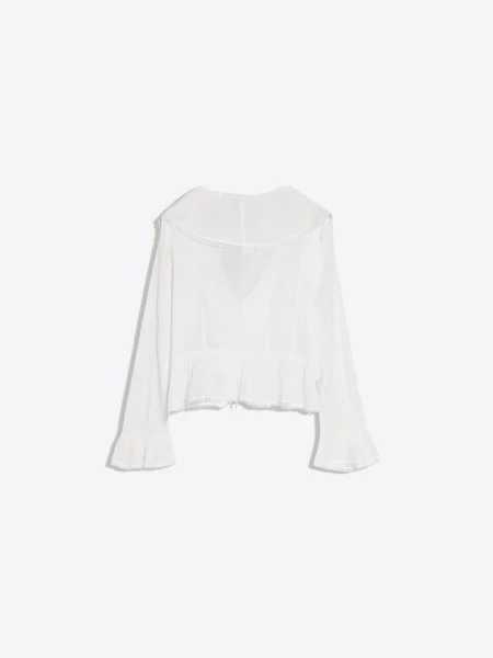Bershka Bluza bela