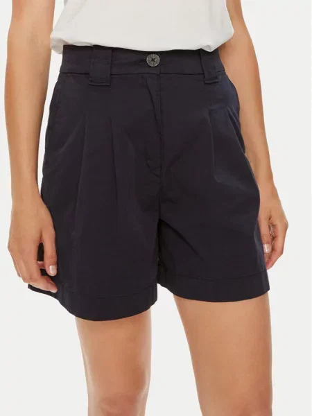 HUGO Шорти з тканини cиній