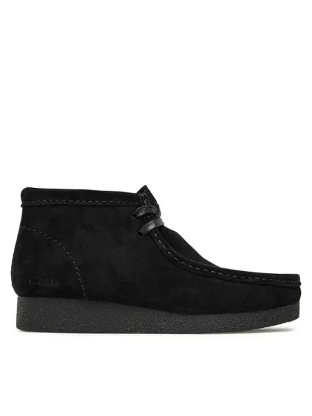 Clarks Polokozačky WallabeeEvoBt černá