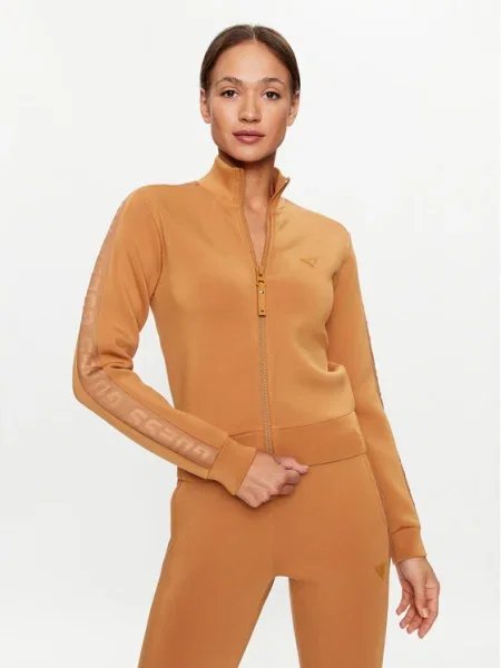 Guess Bluză New Allie Regular Fit bej