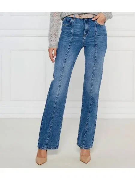 TWINSET Farmer | flare fit kék