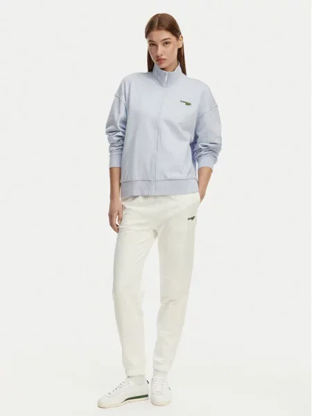 Lacoste Παντελόνι φόρμας λευκό