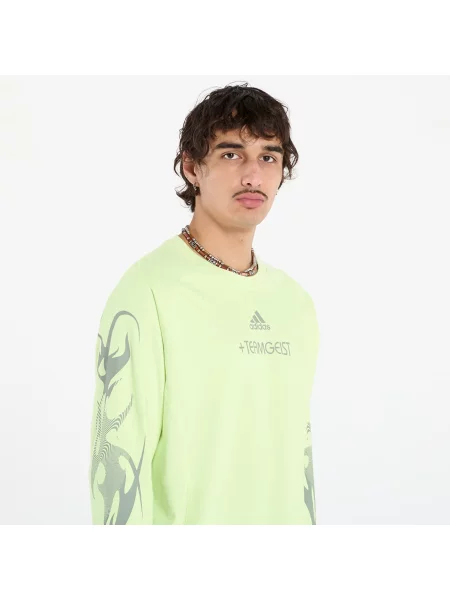 Μπλουζάκι adidas Adilenium Season 4 Teamgeist Graphic Long Sleeve T-Shirt Almost Lime L