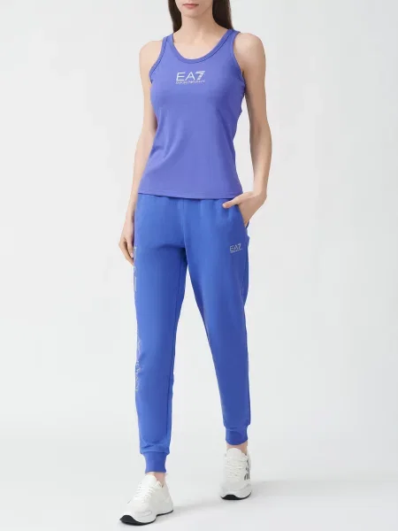 Майка Ea7 Emporio Armani фиолетовая
