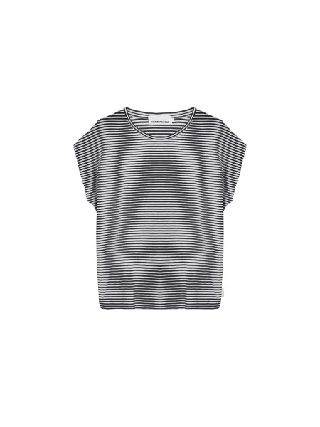 ARMEDANGELS Tricou negru alb