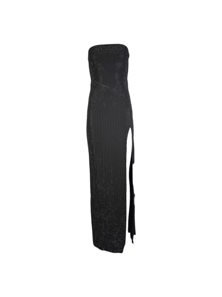 Maksi sukienka maxi Twentyfour garniturowa czarna