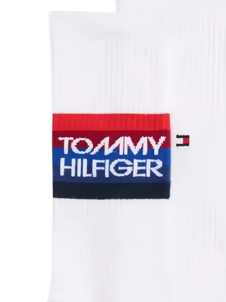 Șosete Tommy Hilfiger cu imagine alb