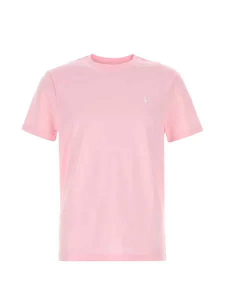 Tricou polo Polo Ralph Lauren cu broderie roz