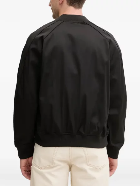 Geacă bomber Armani Exchange cu autograf negru