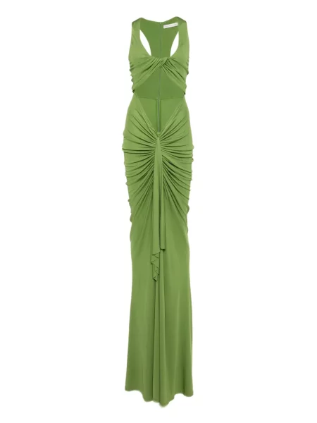 Rochie maxi Christopher Esber verde