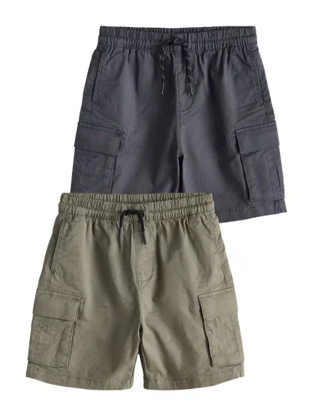Next Pantaloni închis / verde gri