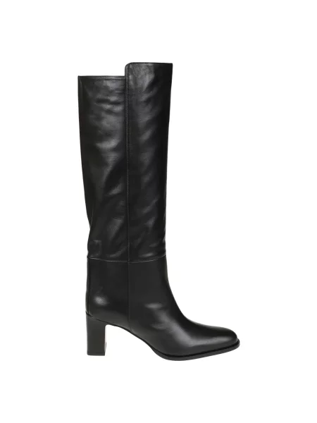 Botki Jimmy Choo skórzane czarne
