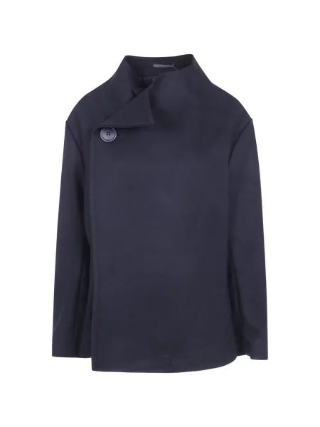 Geacă Yohji Yamamoto asimetrică negru