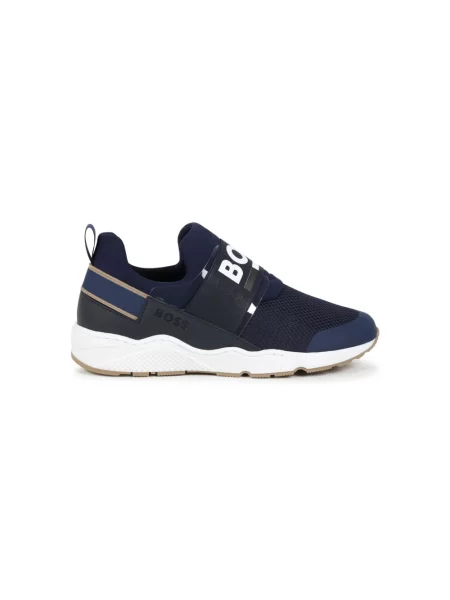 Sneakersy dziecięce Bosswear niebieskie