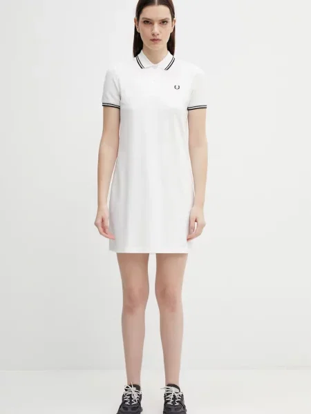 Fred Perry rochie simplă din cu