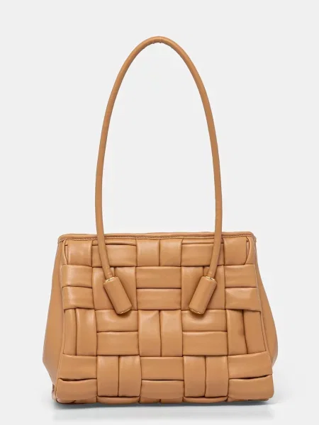 Geantă Themoirè bej