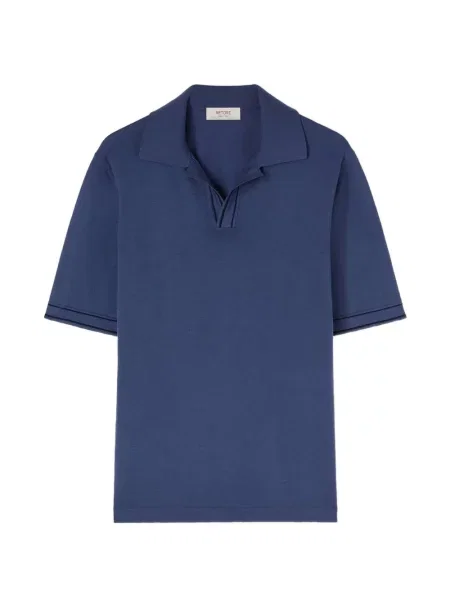 Tricou polo Retori cu dungi albastru