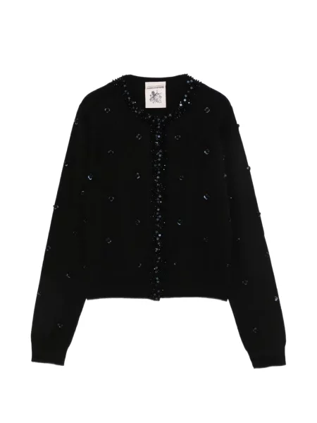 Cardigan Semicouture cu paiete negru