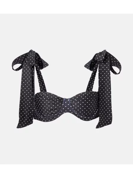 Bikini Same w grochy czarny