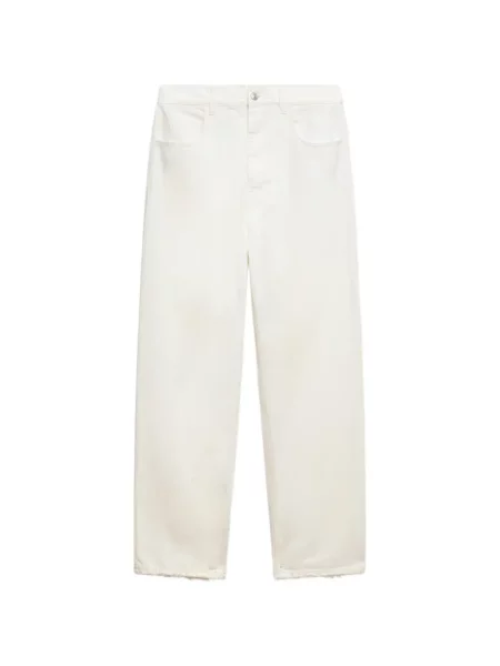 Pantaloni Marni alb