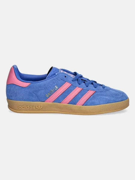 Sneakers adidas Gazelle Indoor Blue/ Bliss Pink/ Gum EUR 36 modrá