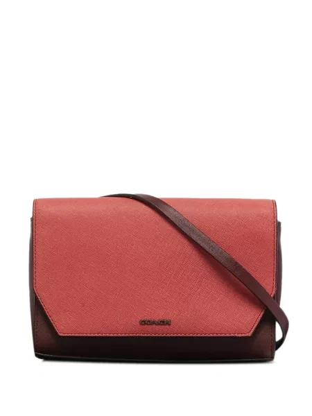 Geanta crossbody Coach din piele maro