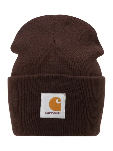Carhartt WIP Kape čokolada / gorčica / bela